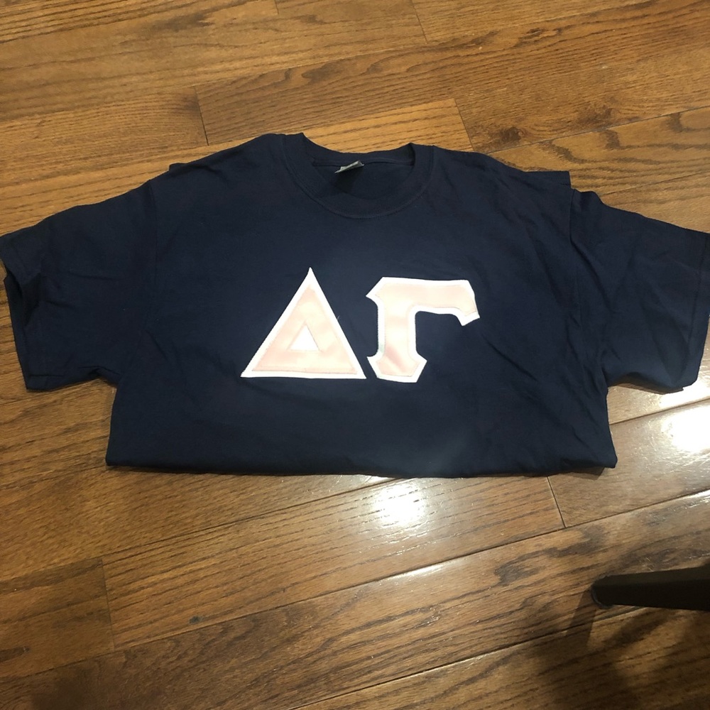 delta gamma hard letters shirt